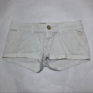Abercrombie Kids white shorts